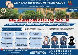 Sree Vidya Institute Of Management Studies
