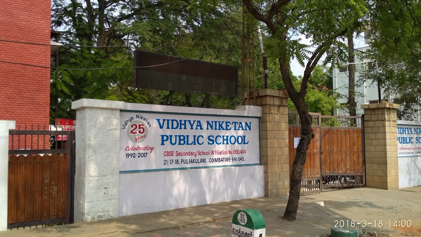 VIDHYA NIKETAN PUBLIC SCHOOL COIMBATORE