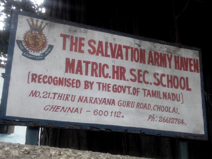 The Salvation Army Haven Matric .hr.sec